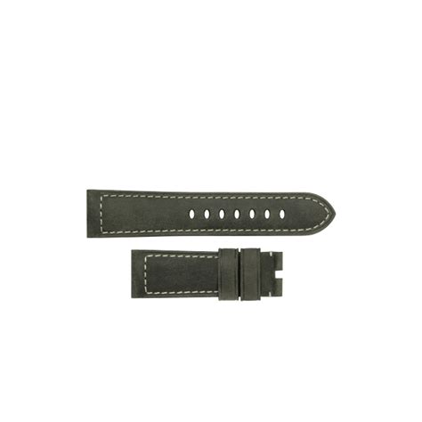 Panerai Dark green calf strap 24/22 